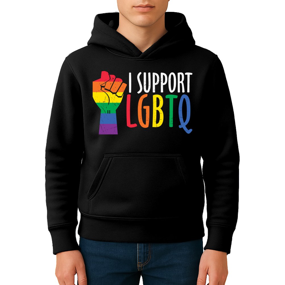 I Support Lgbtq Kids Hoodie
