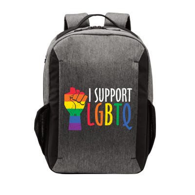 I Support Lgbtq Vector Backpack