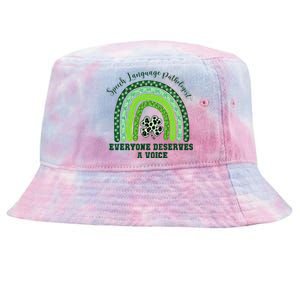 Irish Speech Language Pathologist Everyone Deserves A Voice Tie-Dyed Bucket Hat