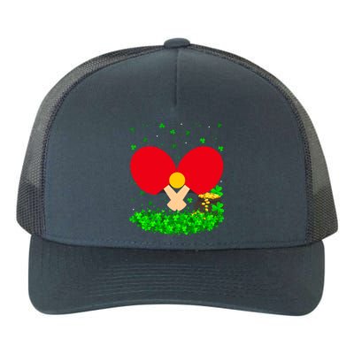 Irish Shamrock Leprechaun Table Tennis St Patrick's Day Gift Yupoong Adult 5-Panel Trucker Hat