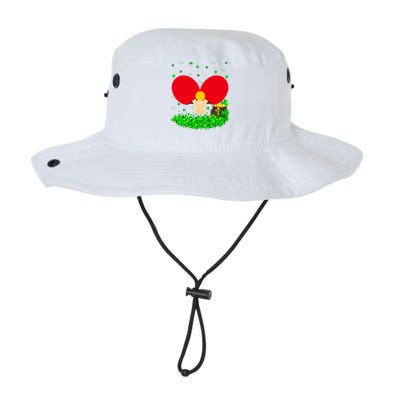 Irish Shamrock Leprechaun Table Tennis St Patrick's Day Gift Legacy Cool Fit Booney Bucket Hat