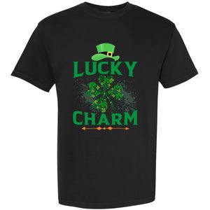 Irish Shamrock Lucky Charm Garment-Dyed Heavyweight T-Shirt