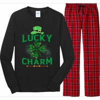 Irish Shamrock Lucky Charm Long Sleeve Pajama Set