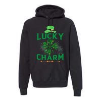 Irish Shamrock Lucky Charm Premium Hoodie