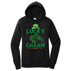 Irish Shamrock Lucky Charm Women's Pullover Hoodie