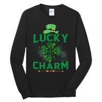 Irish Shamrock Lucky Charm Tall Long Sleeve T-Shirt