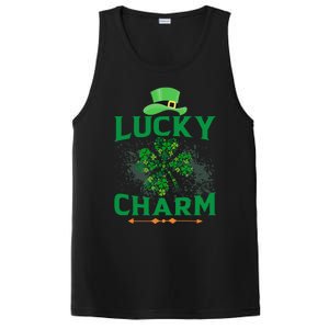 Irish Shamrock Lucky Charm PosiCharge Competitor Tank