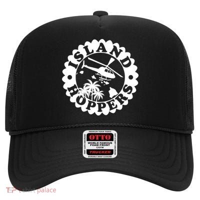 Island Hoppers High Crown Mesh Back Trucker Hat