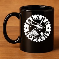 Island Hoppers 11oz C Handle Ceramic Mug
