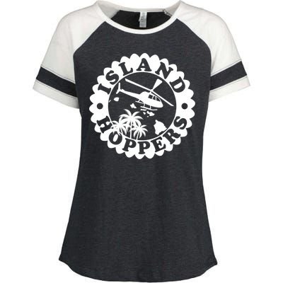 Island Hoppers Enza Ladies Jersey Colorblock Tee