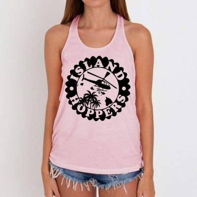 Island Hoppers Women's Knotted Racerback Tank