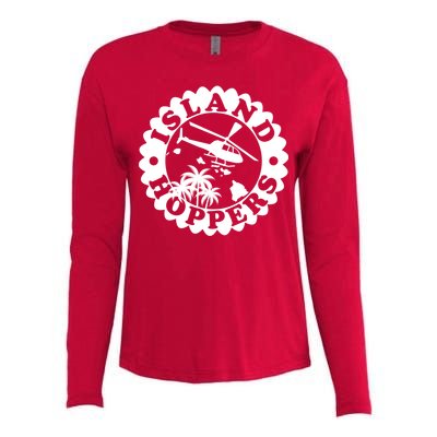 Island Hoppers Womens Cotton Relaxed Long Sleeve T-Shirt