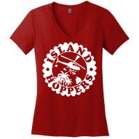 Island Hoppers Women's V-Neck T-Shirt