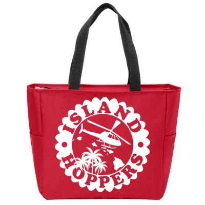 Island Hoppers Zip Tote Bag