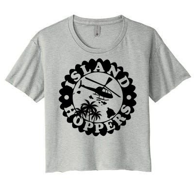 Island Hoppers Women's Crop Top Tee