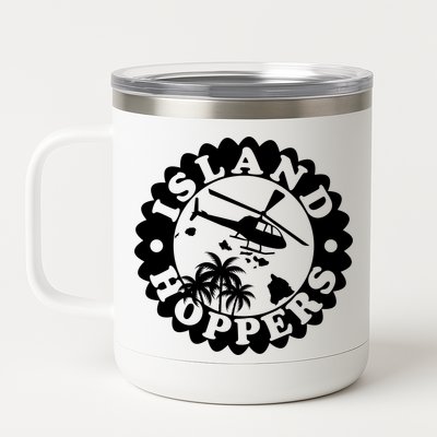 Island Hoppers 12 oz Stainless Steel Tumbler Cup