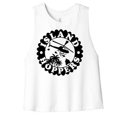 Island Hoppers Women's Racerback Cropped Tank