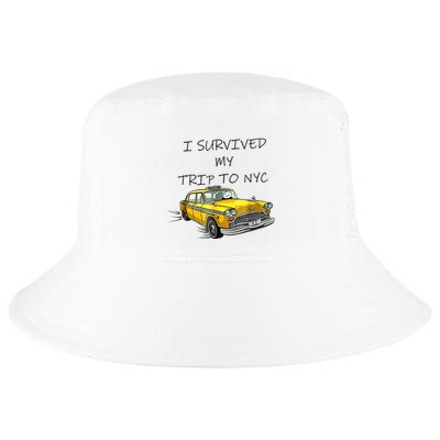 i survived my trip to nyc   Cool Comfort Performance Bucket Hat