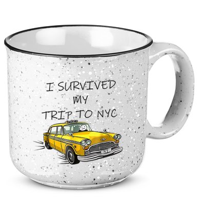 i survived my trip to nyc   15oz Campfire Ceramic Mug