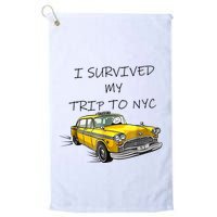 i survived my trip to nyc   Golf Towel