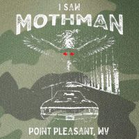 I Saw Mothman In Point Pleasant West Virginia Cryptid Legacy Tie Dye Trucker Hat