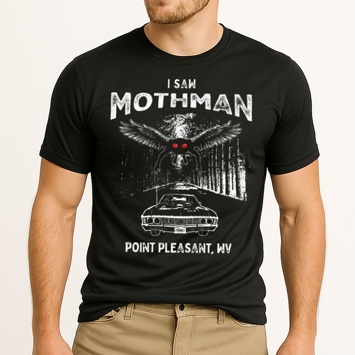 I Saw Mothman In Point Pleasant West Virginia Cryptid Performance Shirt