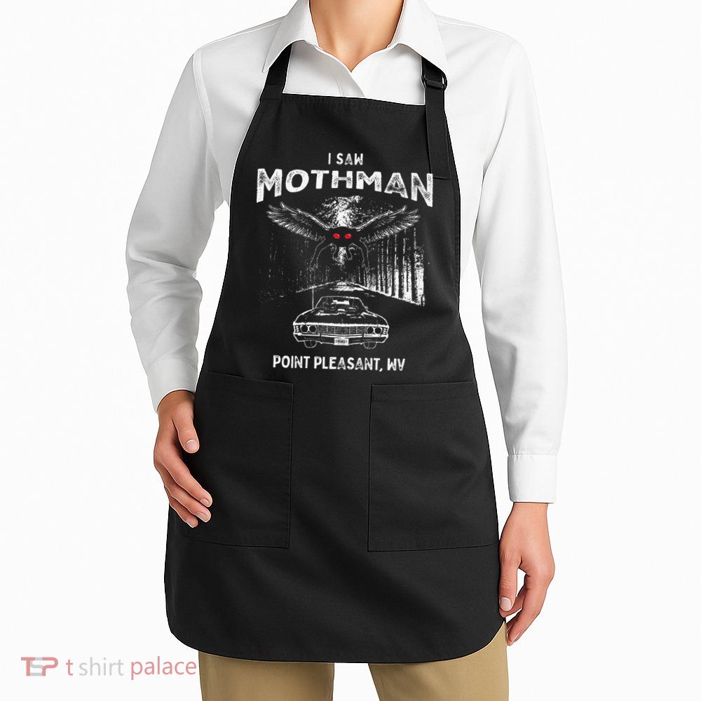 I Saw Mothman In Point Pleasant West Virginia Cryptid Apron