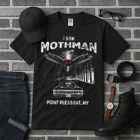 I Saw Mothman In Point Pleasant West Virginia Cryptid Tall T-Shirt