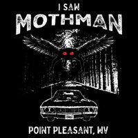 I Saw Mothman In Point Pleasant West Virginia Cryptid 7-Panel Snapback Hat