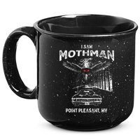 I Saw Mothman In Point Pleasant West Virginia Cryptid 15oz Campfire Ceramic Mug
