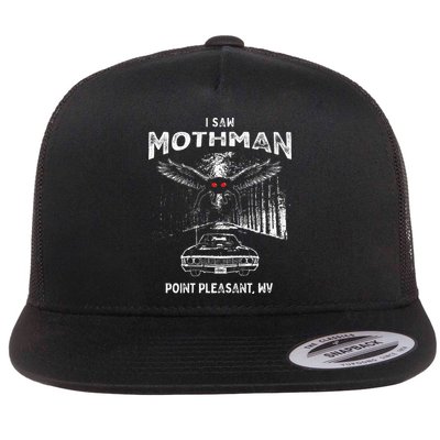 I Saw Mothman In Point Pleasant West Virginia Cryptid Flatbill Hat