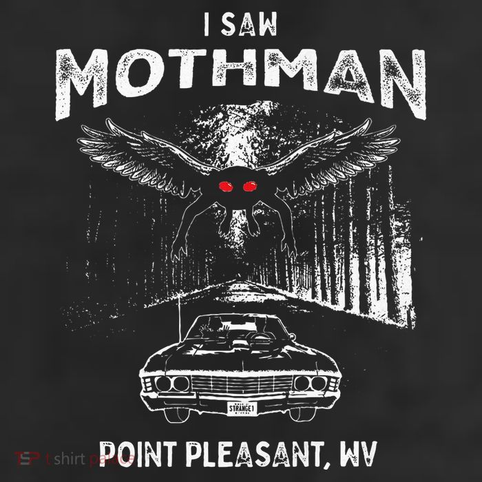 I Saw Mothman In Point Pleasant West Virginia Cryptid 25L Jumbo Tote