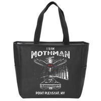 I Saw Mothman In Point Pleasant West Virginia Cryptid Zip Tote Bag