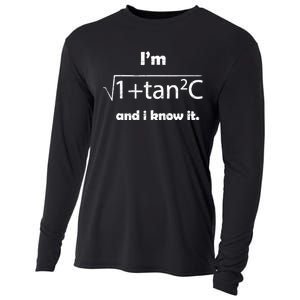 IM Sexy Math Humor IM Sec C And I Know It Cooling Performance Long Sleeve Crew