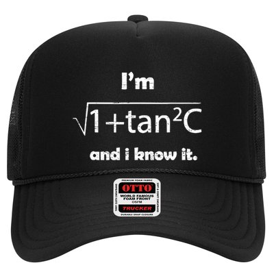 IM Sexy Math Humor IM Sec C And I Know It Trucker Hat