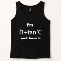IM Sexy Math Humor IM Sec C And I Know It Tank Top
