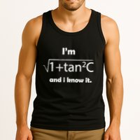 IM Sexy Math Humor IM Sec C And I Know It Tank Top
