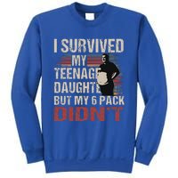 I Survived My Teenage Daughter FatherS Day Sweatshirt