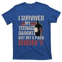 I Survived My Teenage Daughter FatherS Day T-Shirt