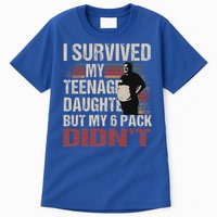 I Survived My Teenage Daughter FatherS Day Tall T-Shirt