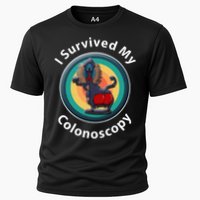 I Survived My Colonoscopy Survivor Hospital Patients Funny Cooling Performance Crew T-Shirt