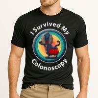 I Survived My Colonoscopy Survivor Hospital Patients Funny Cooling Performance Crew T-Shirt