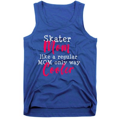 Ice Skating Mom Figure Skater Mom Gift Tank Top