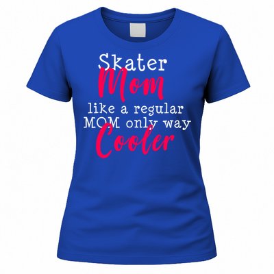 Ice Skating Mom Figure Skater Mom Gift Women's T-Shirt