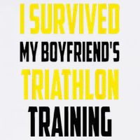 I Survived My BoyfriendS Triathlon Training Triathlete Cool Comfort Performance Bucket Hat