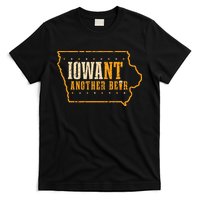 Iowa State Map I Want Another Beer Funny Drinking T-Shirt