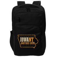 Iowa State Map I Want Another Beer Funny Drinking Impact Tech Backpack