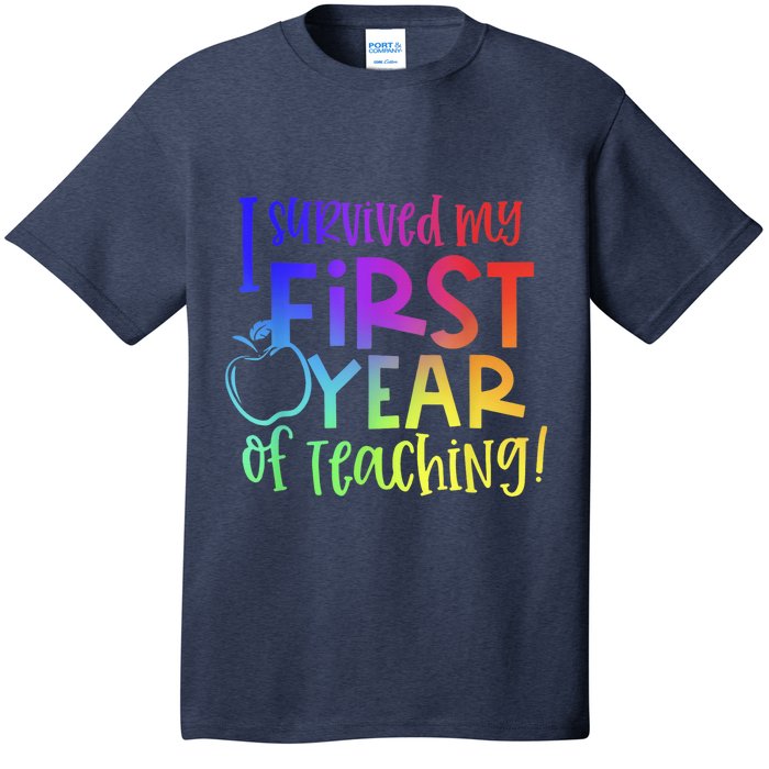 I Survived My First Year Of Teaching Back To School Teacher T-Shirt