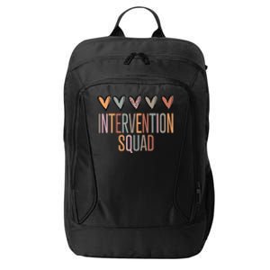 Intervention Squad Matching Team Funny City Backpack