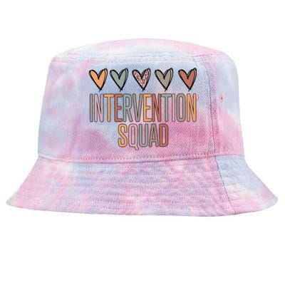 Intervention Squad Matching Team Funny Tie-Dyed Bucket Hat